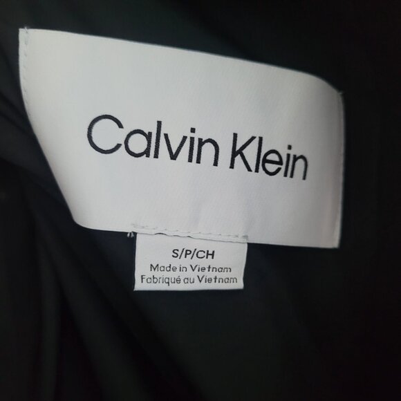 NWT CALVIN KLEIN Women's Refined Stretch Cinch Blazer Black Size Small - Picture 9 of 11